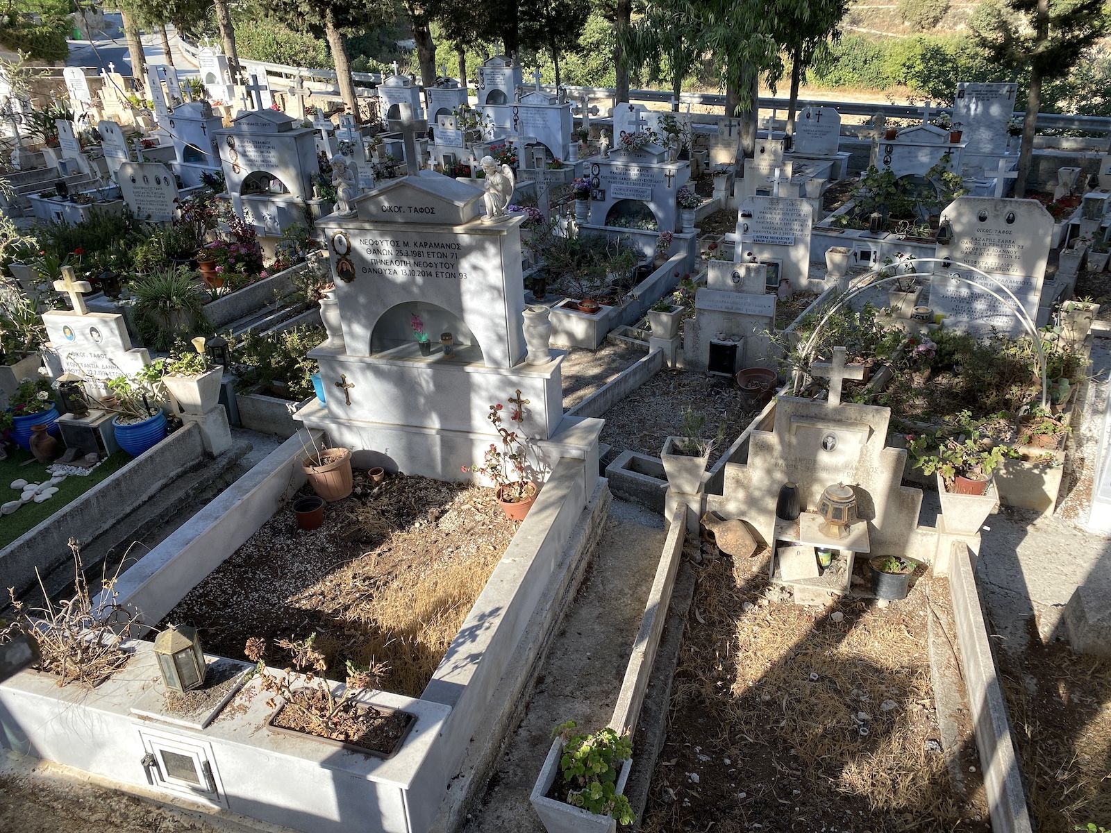 Hřbitov poblíž vesnice Kili